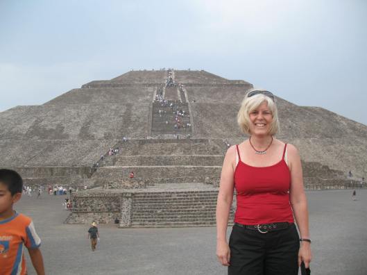 me at Teotihuacan