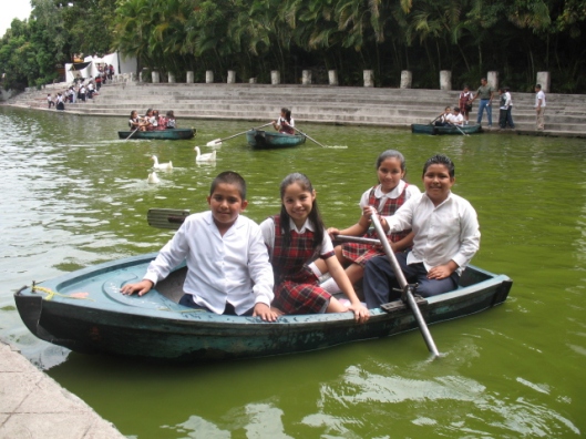 Mexican schoolchildren