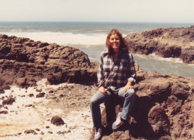 me on the Oregon coast in 1981