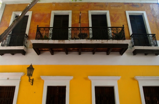 balconies in Old San Juan
