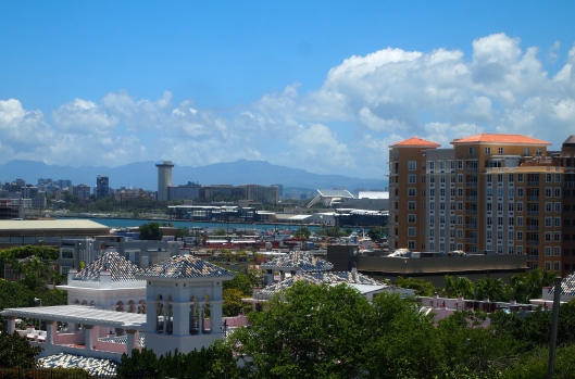 view of San Juan from Castillo de San Cristóbal