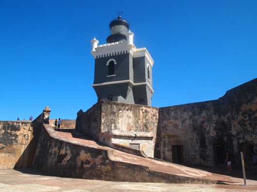 The lighthouse at El Morro