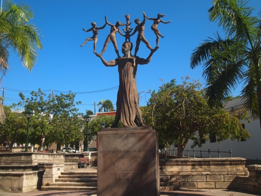 Statue across from El Morro
