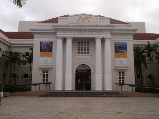 Entrance to Museo de Arte de Puerto Rico