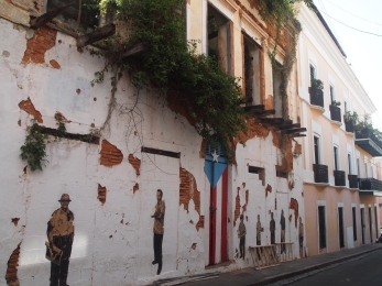 Street art in Old San Juan